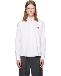 HUGO - Stretch-Cotton Canvas Slim-Fit Shirt - Lyst
