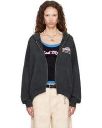 Willy Chavarria - 'Plaza Chavarria' Zip Hooligan Hoodie - Lyst