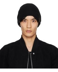 Rick Owens - Concordians Ribbed Beanie - Lyst