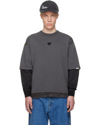 Aape By A Bathing Ape - Moonface Logo Long Sleeve T-Shirt - Lyst