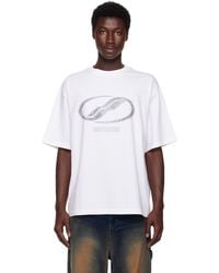 we11done - Rhinestoned Se11Done Logo T-Shirt - Lyst