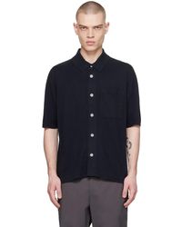 Norse Projects - Chemise rollo bleu marine - Lyst