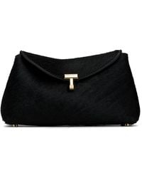 TOTEME - Mini T-Lock Pony Hair Clutch - Lyst