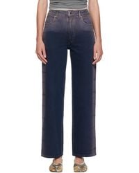 Eckhaus Latta - Wide Leg Jeans - Lyst
