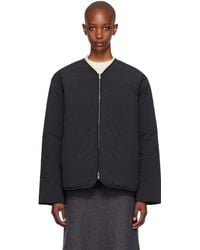 Jil Sander - Vネック ダウンジャケット - Lyst