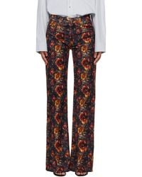 R13 - Straight High-Rise Jeans - Lyst