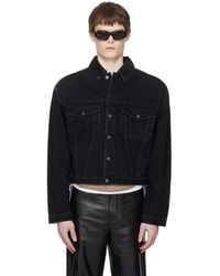 Entire studios - Shrunken Denim Jacket - Lyst