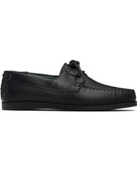 VINNY'S - ブラック Boatman デッキシューズ - Lyst