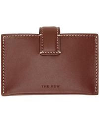 The Row - Brown Multi Card Holder - Lyst