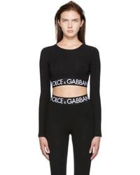 Dolce & Gabbana Dolcegabbana コットン 長袖tシャツ - ブラック