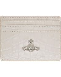 Vivienne Westwood - Off- Flat Card Holder - Lyst