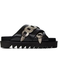 Toga - Ssense Exclusive Criss-crossing Sandals - Lyst