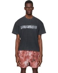 Stockholm Surfboard Club - Printed Pocket T-Shirt - Lyst