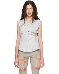 Vivienne Westwood - Short Sleeve Drunken Shirt - Lyst