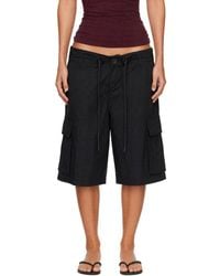 Skims - Woven Cotton Oversized Cargo Shorts - Lyst