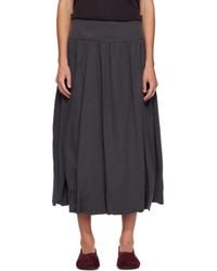 LE17SEPTEMBRE - Fluid Balloon Midi Skirt - Lyst