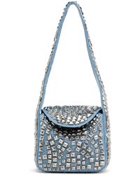 Alexander Wang - Blue & Silver Spike Small Bag - Lyst