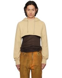 Rick Owens - Hollywood Cropped Hoodie - Lyst