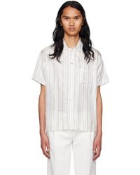 Coperni - White Striped Shirt - Lyst