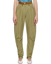 Kiko Kostadinov - Khaki Chasseur Trousers - Lyst