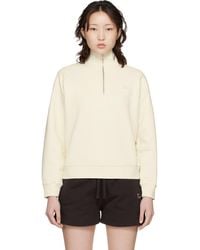Maison Kitsuné - Off- Baby Fox Half Zip Sweatshirt - Lyst