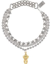 Chopova Lowena Louisiana Charm Necklace in Metallic