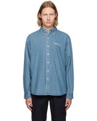 thisisneverthat Cotton Shirt - Blue
