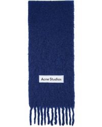 Acne Studios - Wool Fringe Scarf - Lyst