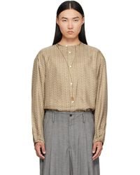 Hed Mayner - Printed Shirt - Lyst