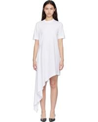 Loulou de Saison - Igari Asymmetric T-Shirt Midi Dress - Lyst