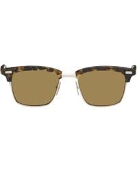 Thom Browne - Acetate & Titanium Rectangular Sunglasses - Lyst