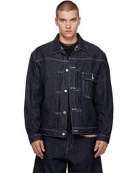 Comme des Garçons - Reactive Denim Jacket - Lyst