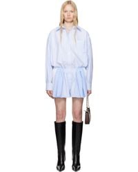 Alexander Wang 'prestyled Pleated Boxer Romper' Jumpsuit in