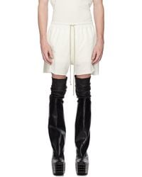 Rick Owens - Off-white Champion Edition Dolphin Shorts - Lyst