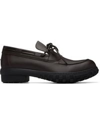 Givenchy - Echo Leather Boat Shoes - Lyst