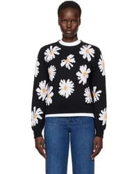 Moschino - All Over Daisy Print Sweater - Lyst