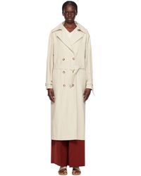 La Collection - Off- Alex Trench Coat - Lyst