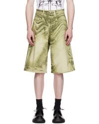Camper - Print Denim Shorts - Lyst