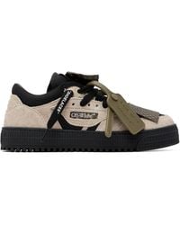 Off-White c/o Virgil Abloh - Khaki Low Top 3.0 Off Court Sneakers - Lyst