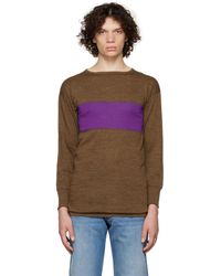 Maison Margiela - Striped Sweater - Lyst