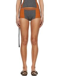 OTTOLINGER - Textured Knit Team Shorts - Lyst
