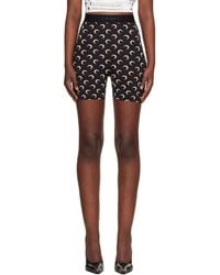 Marine Serre - Recycled Moon Jersey Mini Shorts - Lyst