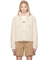 Moncler - Off- Teddy Down Jacket - Lyst