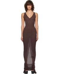 Rick Owens - Temple V Tank Maxi Dress - Lyst