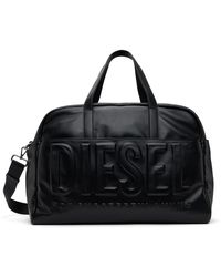 DIESEL - Black Dsl 3d Duffle Bag - Lyst