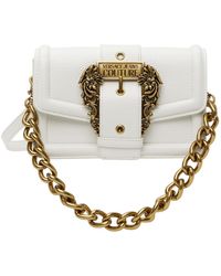 Versace - White Curb Chain Bag - Lyst