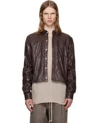 Rick Owens - Tower Alice Leather Jacket - Lyst