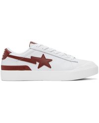 A Bathing Ape - White Mad Sta #2 M1 Sneakers - Lyst