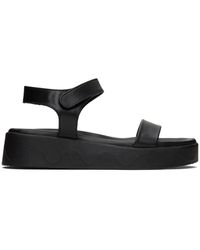Ancient Greek Sandals - Black Salamina Sandals - Lyst