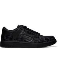 Amiri - Printed Python Skel Top Low Sneakers - Lyst